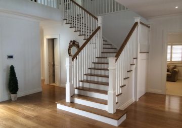 Painting Services | Kangaroo Island | Interior Painting Of Balustrade, Hand Rail And Stair Treads